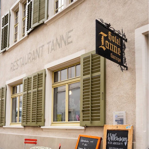 Restaurant Tanne Haupteingang