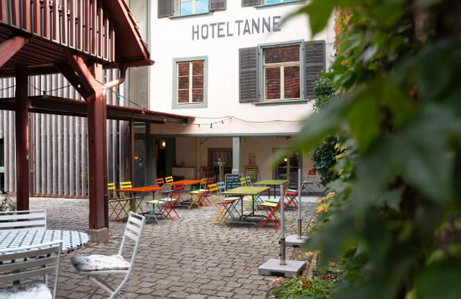 Restaurant Tanne Gartensitzplatz